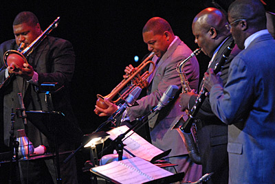 The Wynton Marsalis Septet playing: In This House, On This Morning